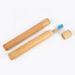 Bamboo Toothbrush Novelty Wooden Teeth Brush Soft-bristle Bamboo Fibre Wooden Handle Bamboo Tube Charcoal Set_maomaolike.com
