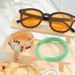 Unisex Solid wood glasses display stand Stepped glasses display props sunglasses bracket Sunglasses rack jewelry display stand_maomaolike.com