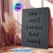 Gaming Quote Painting Poster, Minimalist Dark-Tone Handwritten Text Poster, Humorous Relatable Message, Ideal For Game Room And Bedroom_maomaolike.com