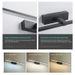 Led Mirror Lights Lamps Waterproof White Black LED Flat Modern Indoor Wall Lamp Bathroom Lighting Make Up_maomaolike.com