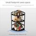 Desktop Storage Rack Small Table Bookshelf Writing Desk Triangle Wall Corner Organizer_maomaolike.com