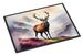 Highland Red Deer Doormat Front Door Mat Indoor Outdoor Rugs For Entryway, Non Slip Washable Low Pile, 24H X 36W_maomaolike.com