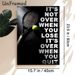 Tennis Motivational Painting Poster, Stylish Dark-toned Poster, Inspiring Quote With Tennis Racket And Ball Design, Motivational Wall Decor Suitable_maomaolike.com