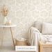 Minimalist Beige Peel & Stick Wallpaper – Removable, Waterproof Self-Adhesive Wall Decor For Modern Living Room & Bedroom_maomaolike.com