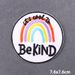 Girl's Power Embroidery Patch For Clothes Kindness Iron On Patches For Clothes Flowers Letters Fusible Patch Applique Decoration_maomaolike.com