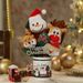 Bear American Cartoon Decoration Christmas Gift Ornament Fabric Doll Santa Claus Snowman Plush Toy_maomaolike.com