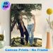 Woodland Male Figures Painting Poster, Dreamy Soft-toned Intimate Scene Poster, Stylish Artistic Decor Suitable For Bedroom, Living Room_maomaolike.com