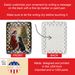 Flat-Coated Retriever And Santa Claus Porcelain Ornament Christmas Tree Hanging Decorations For Home Christmas Holiday, Rectangle, Gift, Multicolor_maomaolike.com
