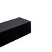Floating Shelves 18.11" Wall Mounted Wood Shelves For Bathroom, Bedroom, Living Room, Kitchen, Hanging Shelf For Books/Storage/Decor With Invisible Brackets, Black_maomaolike.com