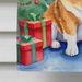 Corgi Christmas Reindeer House Flag Large Porch Sleeve Pole Decorative Outside Yard Banner Artwork Wall Hanging, Polyester, House Size, Multicolor_maomaolike.com