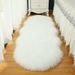 2021 New Long Hair Home Simple Carpet Indoor Bedroom Foot Mat Soft Fluffy Bay Window Cushion_maomaolike.com