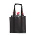 6 bottles wine bottle handbag non-woven holiday wine bottle gift bag reusable shopping bag_maomaolike.com