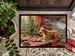 Lakeland Terrier Christmas Cookies Doormat Front Door Mat Indoor Outdoor Rugs For Entryway, Non Slip Washable Low Pile, 24H X 36W_maomaolike.com