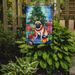 Pug Christmas Reindeer Garden Flag Mailbox Flag Decorative Yard Flag Banner Outside Patio Artwork Yard Flower Beds, Garden Size, Multicolor_maomaolike.com