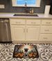 Fawn Pug Spooky Halloween Memory Foam Kitchen Mat Machine Washable Anti-Fatigue Mat Cushion Comfort Bath Mat Or Kitchen Rug_maomaolike.com