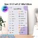 French Numbers Themed Painting Poster, Colorful French 1-20 Numerals Display Poster, Practical For Learning French Numbers, Ideal For Study Areas And_maomaolike.com
