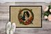 English Springer Spaniel Christmas Flowers Doormat Front Door Mat Indoor Outdoor Rugs For Entryway, Non Slip Washable Low Pile, 24H X 36W_maomaolike.com