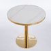 31.5inch Mid-Century Modern Pedestal Table, Multi-Functional Dining Table For 4-6 People & Large Coffee Table, White MDF Top For Living Room, Kitchen, Office_maomaolike.com