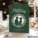 Shakespeare's Much Ado About Nothing Painting Poster, Vintage Elegant Silhouette Couple With Ornate Frame Poster, Classic Literary Quote Decor For_maomaolike.com