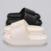 4cm Summer Non-slip Soft Cloud Slippers Women Comfy Eva Thick Platform Slides Woman Couple Bathroom Home Flip Flops_maomaolike.com