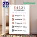 5-4-3-2-1 Grounding Painting Poster, Minimalist Neutral-toned Typographic Poster, Practical Emotional Regulation Guide Suitable For Office, Therapy_maomaolike.com