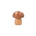 Mushroom Table Ornament Beech INS Solid Bedside Lamp Atmosphere LED Creative Touch Charging Night Light Ebony Wood_maomaolike.com