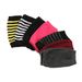 Unisex Striped open-finger wrist cuff for men and women thin knitted children's writing short solid color DIY gloves_maomaolike.com