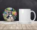 Havanese Spring Path Large Sandstone Coasters Pack Of 4 Absorbent Round Coasters Decor Gifts For Men Or Women, 4 In, Multicolor_maomaolike.com