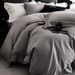 Luxurious Solid Color High-End Feel 140-Count Long-Staple Four-Piece Set Pure Cotton Sateen Hotel All-Cotton Plain Bedding_maomaolike.com