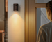 USB Charging Smart Motion Sensor Walnut Wood Grain Ambient Magnetic Wall Lamp Entryway Door Spotlight Night Light_maomaolike.com