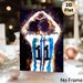 Football Player Di Maria Painting Poster, Vibrant Splatter-style Soccer Athlete Poster, Eye-catching Sports-themed Decor Ideal For Bedroom, Game Room_maomaolike.com