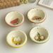 Cute Small Especially Beautiful Flavor Underglaze Color Ceramic Tomato Sauce Plate, Exquisite Snack Plate_maomaolike.com