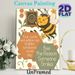Bee Inspirational Quote Painting Poster, Cute Cartoon Cheerful Bee & Uplifting Messages Poster, Warm Motivational Decor Ideal For Home, Office Or_maomaolike.com