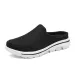 2025 Summer Breathable Home Indoor Slippers Men Thick Bottom Slides Fashion Couple Walking Shoes Plus Size 39-48_maomaolike.com