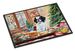 Japanese Chin Christmas Cookies Doormat Front Door Mat Indoor Outdoor Rugs For Entryway, Non Slip Washable Low Pile, 24H X 36W_maomaolike.com