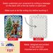 Chocolate Toy Poodle Christmas Reindeer Porcelain Ornament Christmas Tree Hanging Decorations For Home Christmas Holiday, Rectangle, Gift, Multicolor_maomaolike.com