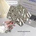 Retro Square LED Light Makeup Mirror, Single Sided ABS Frame Mini Compact Mirror, Portable Handheld Travel Beauty Vanity Mirror For Daily Use
_maomaolike.com