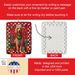 Poodle Holiday Christmas Porcelain Ornament Christmas Tree Hanging Decorations For Home Christmas Holiday, Rectangle, Gift, Multicolor_maomaolike.com