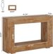 (old Sku: S05790120 )Farmhouse Console Table, Rustic Wood Entryway Sofa Table With Storage_maomaolike.com