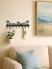 Beach-Themed Wall-Mounted Metal Towel Rack With 8 Hooks Perfect For Pool Towels_maomaolike.com