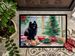 Pomeranian Christmas Cookies Doormat Front Door Mat Indoor Outdoor Rugs For Entryway, Non Slip Washable Low Pile, 24H X 36W_maomaolike.com