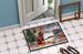 Redbone Coonhound Christmas Cookies Doormat Front Door Mat Indoor Outdoor Rugs For Entryway, Non Slip Washable Low Pile, 24H X 36W_maomaolike.com