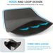 2 Pack Cat Litter Mat Litter Trapping Mat, Honeycomb Double Layer Litter Box Mat, Waterproof Leakproof Washable Easy Clean, Anti-Slip, Scatter Control, No Phthalate, Scratch Resistant,_maomaolike.com