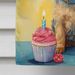 Norwich Terrier Happy Birthday House Flag Large Porch Sleeve Pole Decorative Outside Yard Banner Artwork Wall Hanging, Polyester, House Size, Multicolor_maomaolike.com