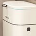 Wall Mounted Trash Bin For Kitchen, No Drill Adhesive, 8L Large Capacity, Narrow Space Design With Lid, Modern Home_maomaolike.com