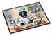 Flat-Coated Retriever The Chef Doormat Front Door Mat Indoor Outdoor Rugs For Entryway, Non Slip Washable Low Pile, 24H X 36W_maomaolike.com