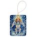English Foxhound My Angel Porcelain Ornament Christmas Tree Hanging Decorations For Home Christmas Holiday, Rectangle, Gift, Multicolor_maomaolike.com
