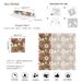 Vintage Boho Floral Wallpaper – Peel & Stick Removable Waterproof Wall Decor For Bedroom Living Room_maomaolike.com