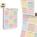 Birthday Tracker Painting Poster, Pastel-colored Dessert-themed Poster, Practical Birthday Record Planner Ideal For Home, Office And Shared Spaces_maomaolike.com