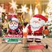 Dowmoo Christmas Balloons Balloon Standing Santa Claus Reindeer Christmas Tree Event Atmosphere Arrangement_maomaolike.com